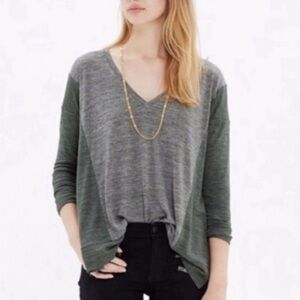 Madewell Long Sleeve Blouse. 100% Viscose. Chest Size 44” Relaxed.